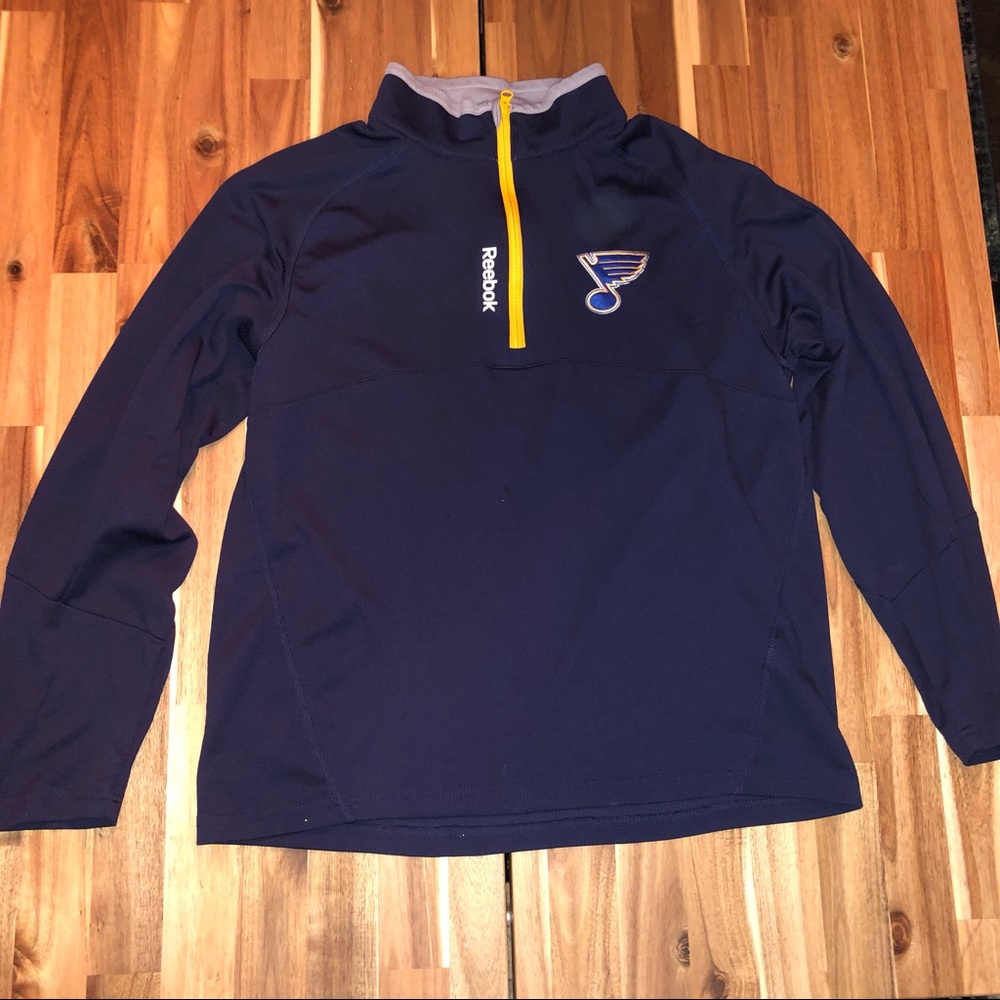 Men’s Reebok STL Blues NHL quarter zip jacket